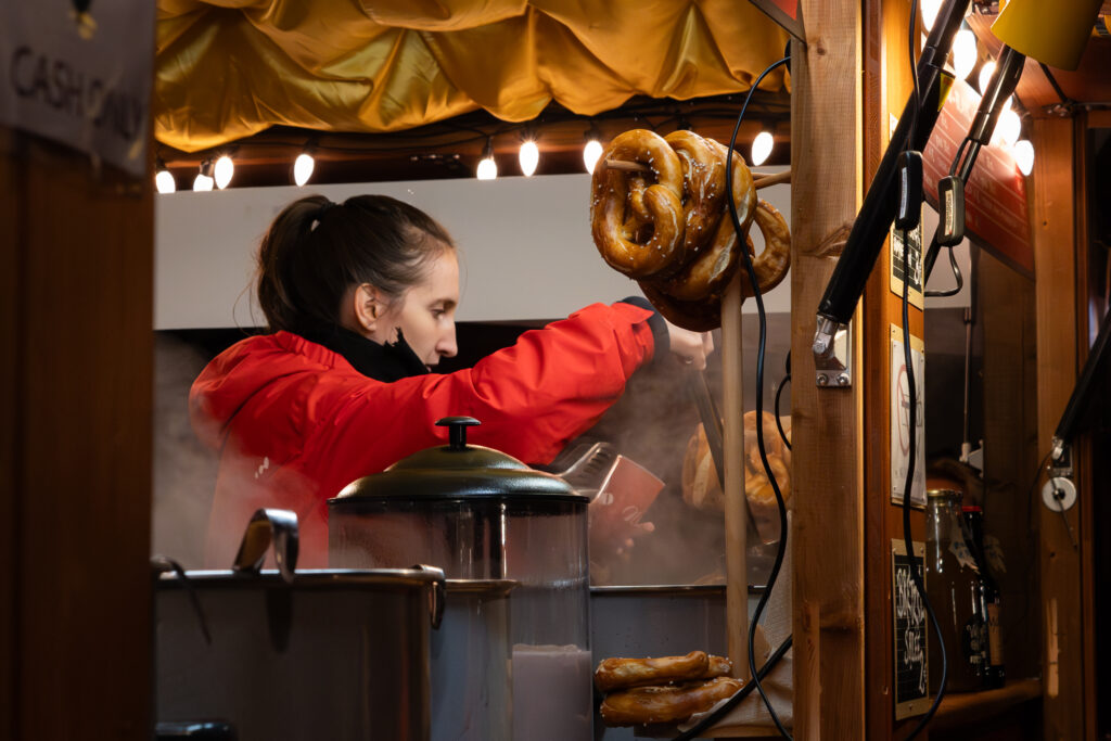 Marché de noel Reportage événementiel Strasbourg commerçant artisanat agriculteur petits producteur locaux